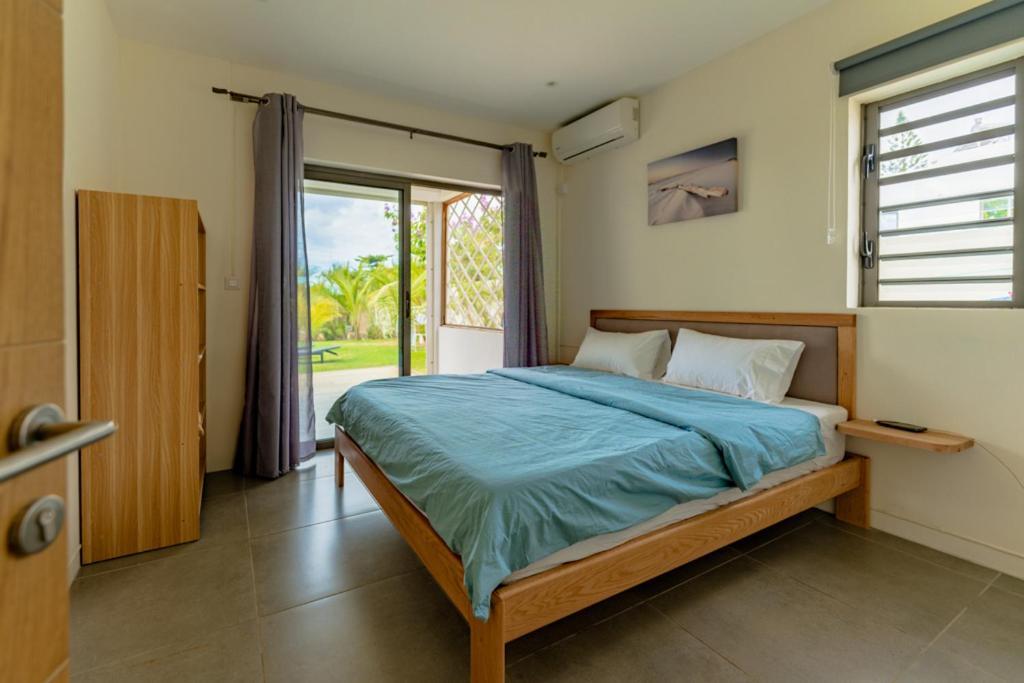 Stella Marris Beachfront Villa Pointe aux Sable Kültér fotó