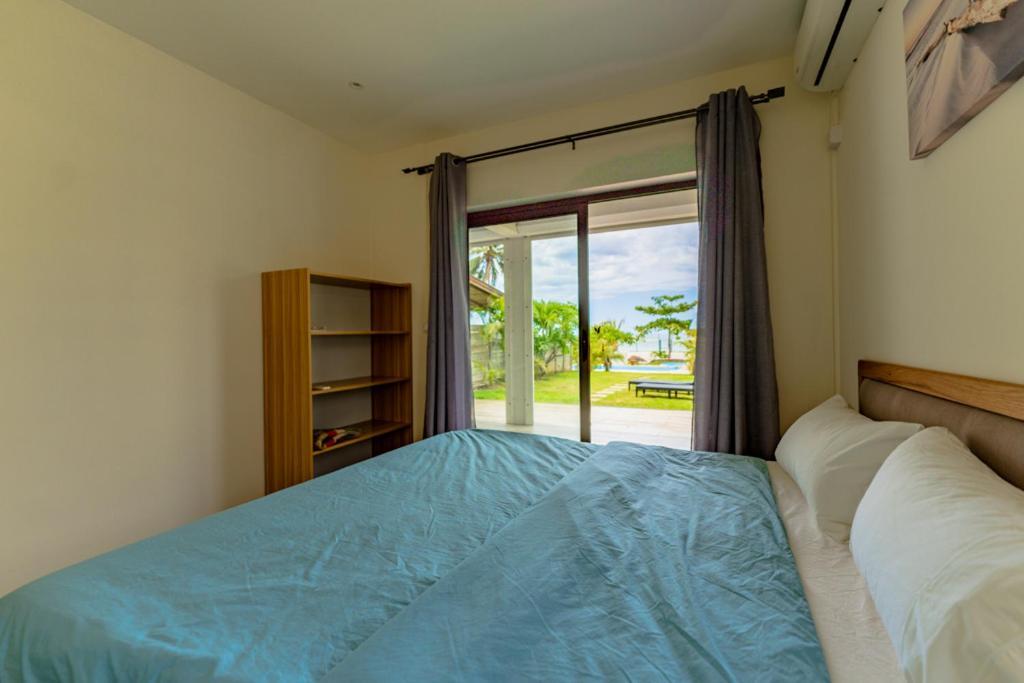 Stella Marris Beachfront Villa Pointe aux Sable Kültér fotó