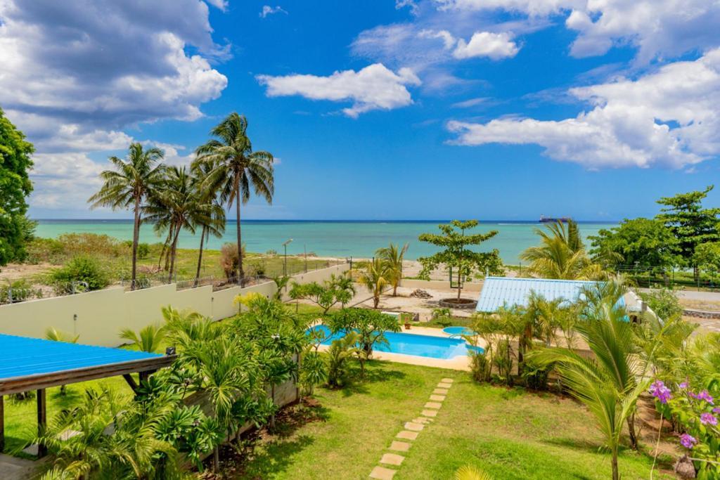 Stella Marris Beachfront Villa Pointe aux Sable Kültér fotó