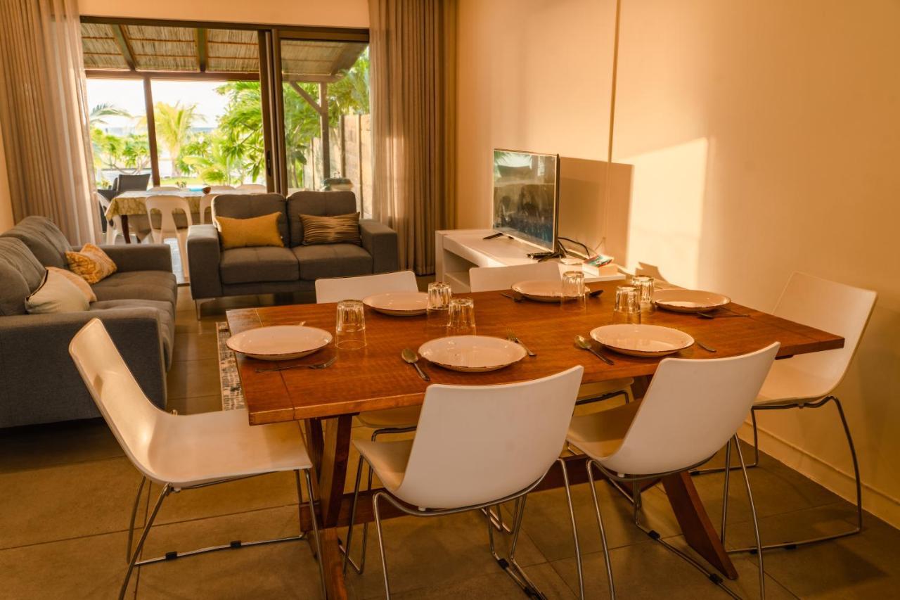 Stella Marris Beachfront Villa Pointe aux Sable Kültér fotó